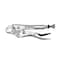 Teng Tools 4" Plated, Round & Flat Power Grip Locking Pliers - 401-4 401-4 - alternate 1